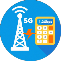 Kalkulator przepustowości 5G NR